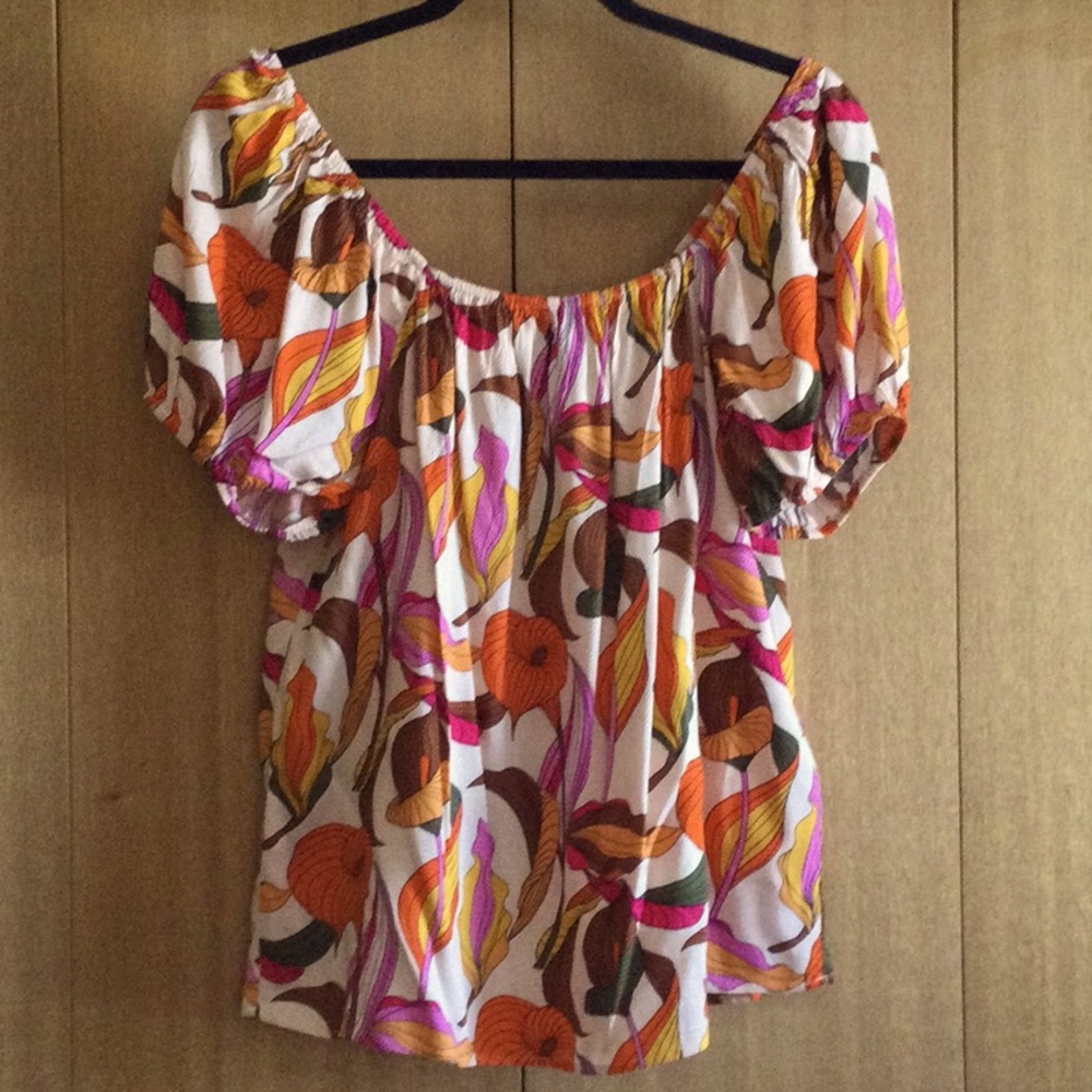 Cleo Calla Lily Blouse NWOT